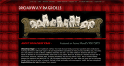 Desktop Screenshot of broadwayrags.com